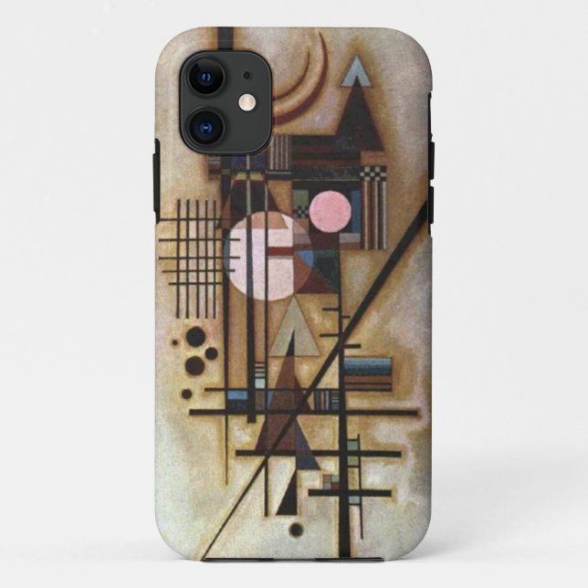 Funda De Case-Mate Para iPhone Kandinsky Construcción Suavizada (Reverso)