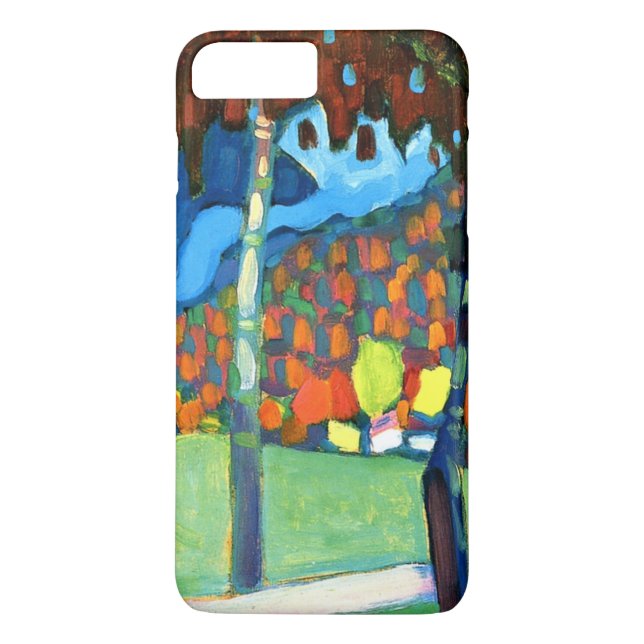 Funda De Case-Mate Para iPhone Kandinsky - Estudio de otoño en Oberau (Reverso)