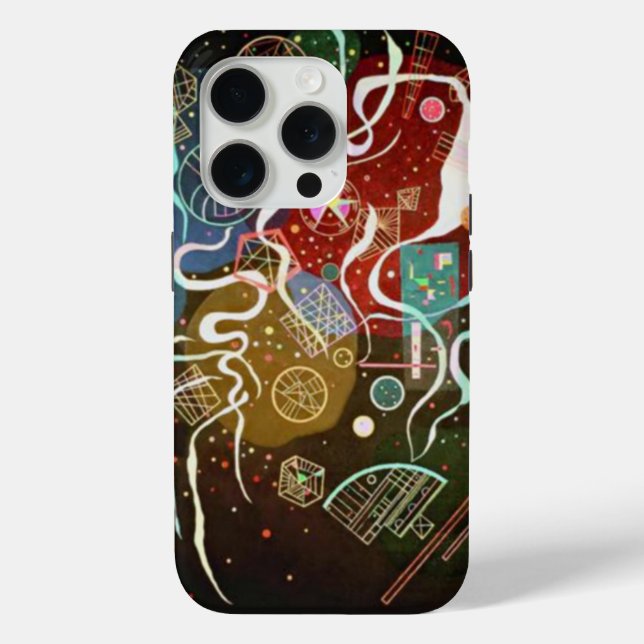 Funda De Case-Mate Para iPhone Kandinsky Movimiento I Resumen Pintura (Reverso )