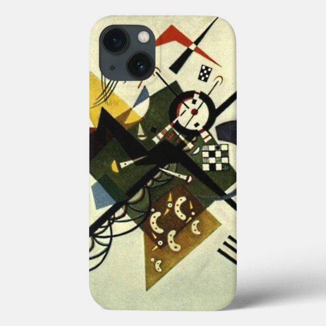 Funda De Case-Mate Para iPhone Kandinsky Sobre Blanco II Difícil Xtreme iPhone 6  (Reverso)