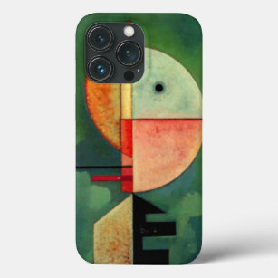 Funda Para iPhone 13 Pro Kandinsky Upward Abstract Painting Green