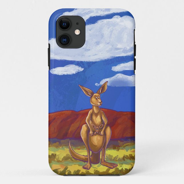 Funda De Case-Mate Para iPhone Kangaroo Electronics (Reverso)
