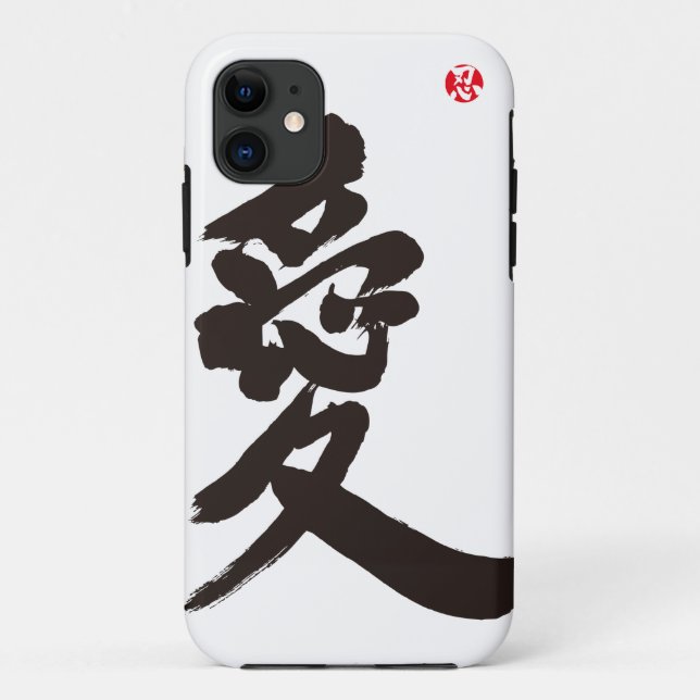 Funda De Case-Mate Para iPhone [Kanji] Amor (Reverso)