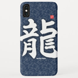 Funda Para iPhone XS Max Kanji - dragón japonés -