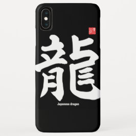 Funda Para iPhone XS Max Kanji - dragón japonés -