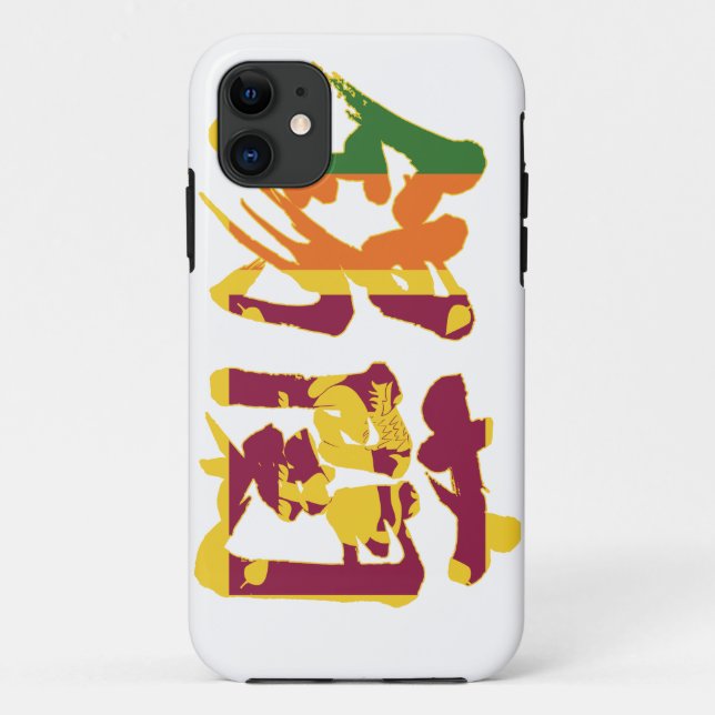 Funda De Case-Mate Para iPhone [Kanji] Sri Lanka (Reverso)