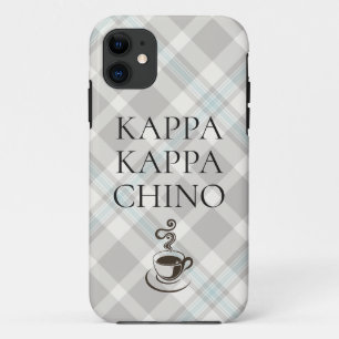 Funda Para iPhone 11 Kappa Kappa Chino Funny Coffee Lover