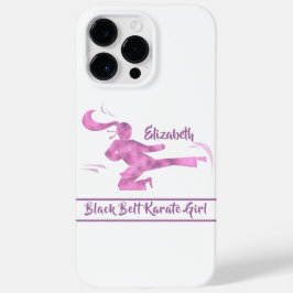 Funda Para iPhone 14 Pro Max De Case-Mate Karate Chica Púrpura rosa arte marcial moderno jap