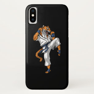Funda Para iPhone X Karate Tigre