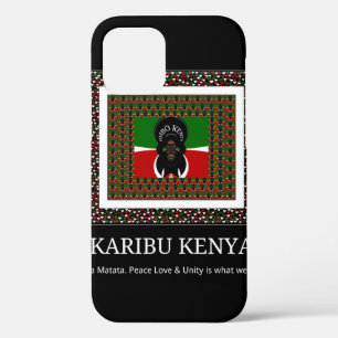 Funda Para iPhone 12 Karibu Kenya Hakuna Matata