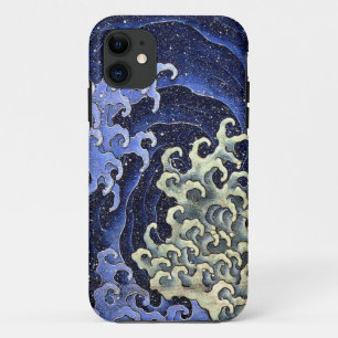 Funda Para iPhone 11 Katsushika Hokusai, una onda femenina de color jap