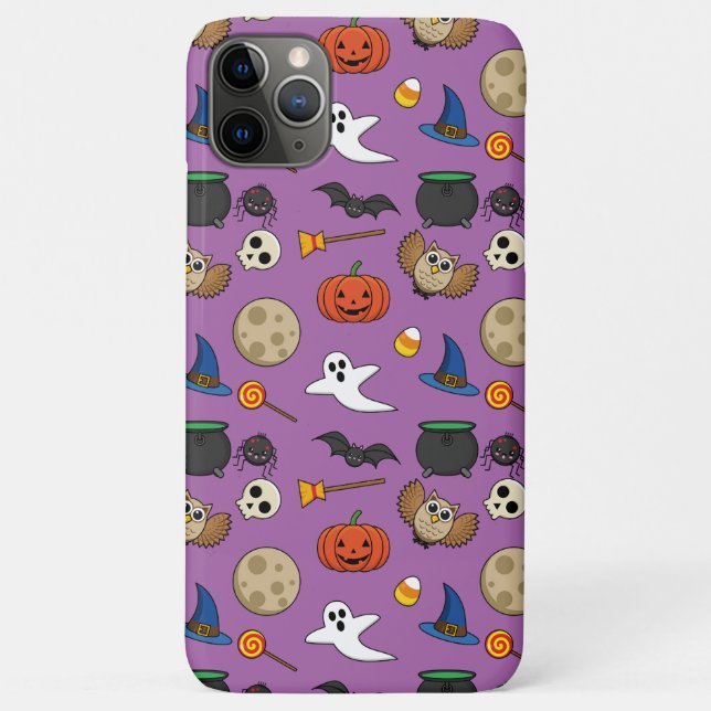 Funda De Case-Mate Para iPhone Kawaii Halloween Pack (Reverso)