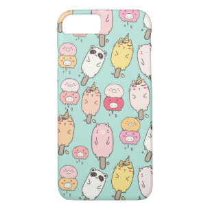 Funda Para iPhone 8/7 Kawaii Ice Cream