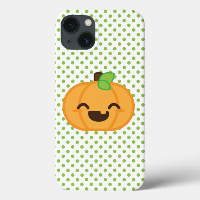 Funda De Case-Mate Para iPhone Kawaii Jack O Lantern Pumpkin iPad Mini Estuche (Reverso)