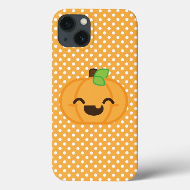 Funda De Case-Mate Para iPhone Kawaii Jack O Lantern Pumpkin iPad Mini Estuche (Reverso)