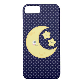 Funda Para iPhone 8/7 Kawaii Moon y Stars iPhone Case