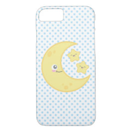 title_seo2 Kawaii Moon y Stars iPhone Case