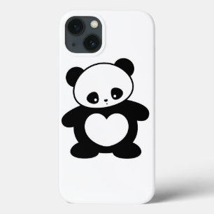 Funda Para iPhone 13 Kawaii panda