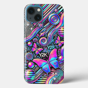 Funda Para iPhone 13 Kawaii Pastel Cute Doodle iPhone 13 Funda