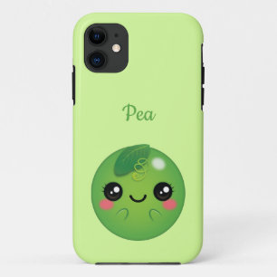 Funda Para iPhone 11 Kawaii Pea