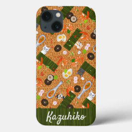 Funda Para iPhone 13 Kawaii Ramen