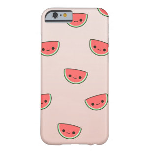 Funda Barely There Para iPhone 6 kawaii watermelon