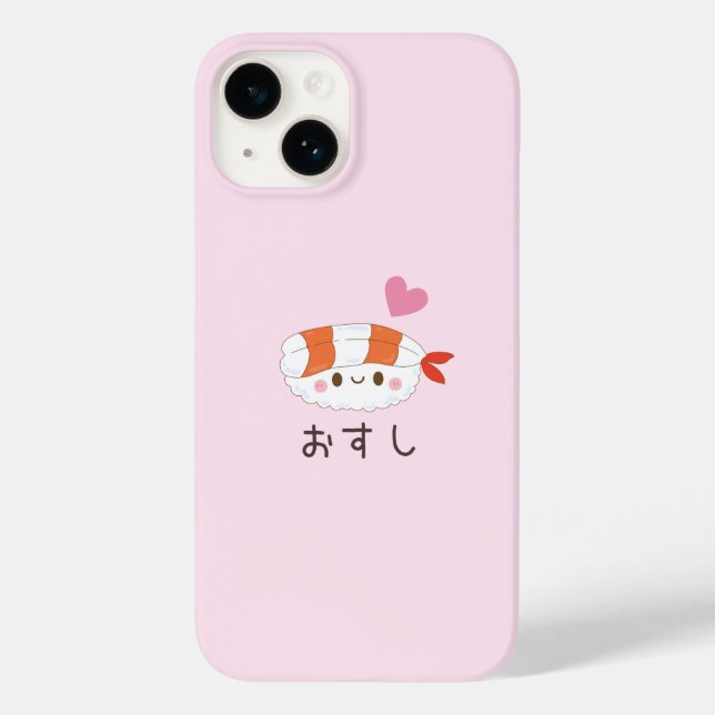 Funda De Case-Mate Para iPhone Kawaioæsushi SUSHI (Reverso )