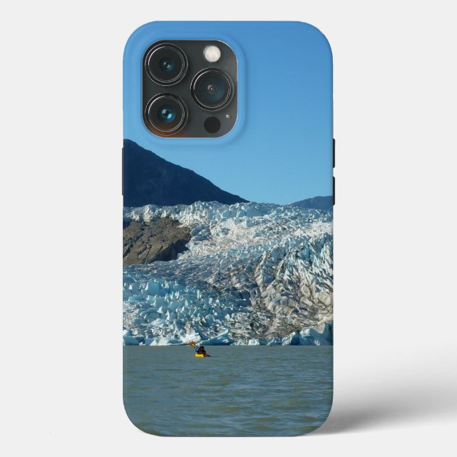 Funda De Case-Mate Para iPhone Kayak en el Glaciar Mendenhall (Reverso )