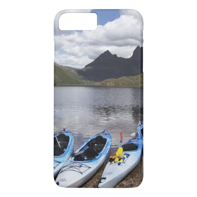 Funda De Case-Mate Para iPhone Kayaks, Cradle Mountain y Dove Lake, Cradle (Reverso)