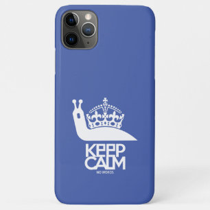FUNDA PARA iPhone 11 PRO MAX KEEP CALM NO WORDS BY MASANSER