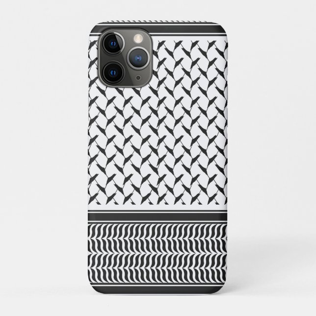 Funda De Case-Mate Para iPhone Keffiyeh palestina (Reverso)
