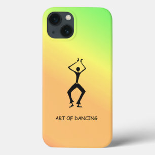 Funda Para iPhone 13 Kenia, arte africano, arte de bailar