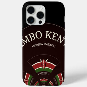 Funda Para iPhone 15 Pro Max Kenia Hakuna Matata