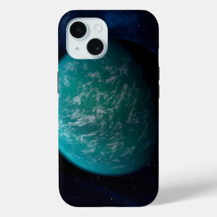 Funda Para iPhone 15 Kepler 22b, un planeta extrasolar.