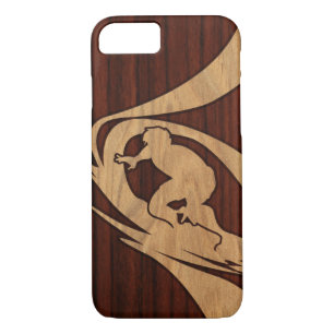 Funda Para iPhone 8/7 Kewalos Surfer Koa Faux Wood