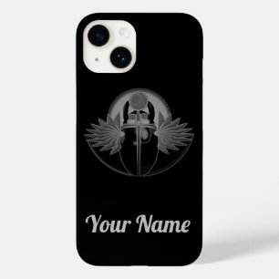 Funda Para iPhone 14 De Case-Mate Kherpi Dios del Sol Naciente, escarabajo escarabaj