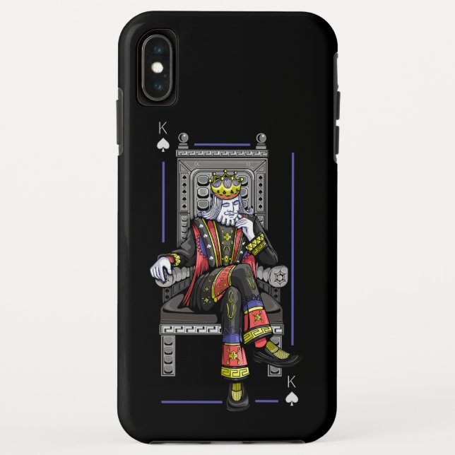 Funda De Case-Mate Para iPhone King de la tarjeta (Reverso)