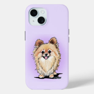 Funda Para iPhone 15 KiniArt Bella Pom