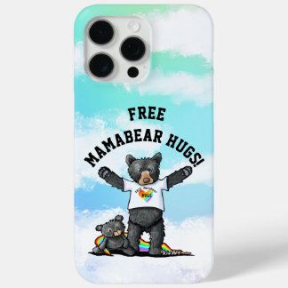 Funda Para iPhone 15 Pro Max KiniArt Mamabear Hugs