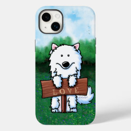 Funda Para iPhone 14 Plus De Case-Mate KiniArt Samoyed