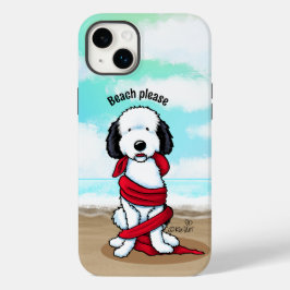 Funda Para iPhone 14 Plus De Case-Mate KiniArt Sheepadoodle
