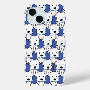 Funda Para iPhone 15 KiniArt Westies