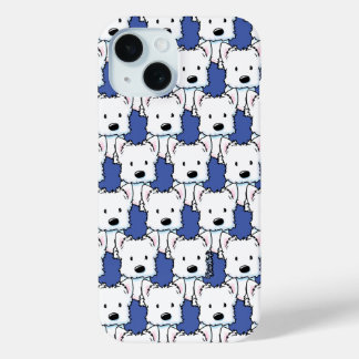 Funda Para iPhone 15 KiniArt Westies