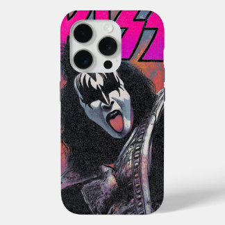 Funda Para iPhone 15 Pro KISS 1970s Heavy Metal Band