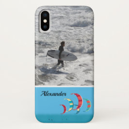 Funda Para iPhone X Kite Surfing Photo