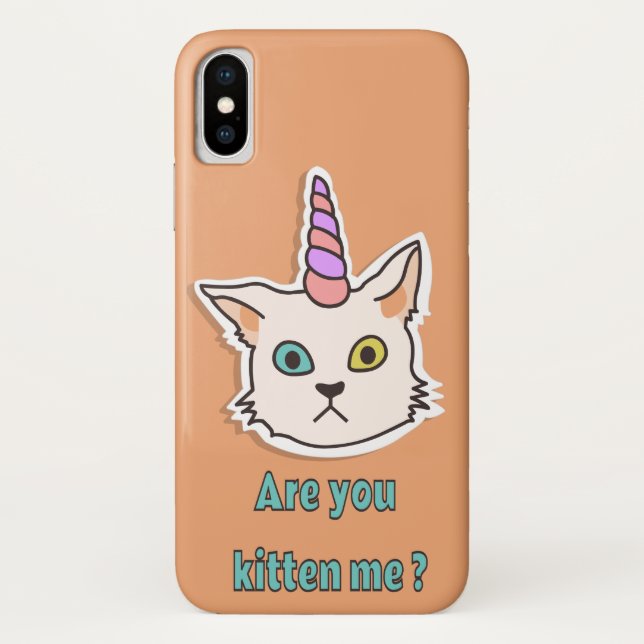 Funda De Case-Mate Para iPhone Kitten Funda-Mate Apenas iPhone X (Reverso)