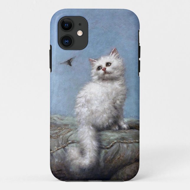 Funda De Case-Mate Para iPhone Kitten y Bee, Carl Kahler (Reverso)