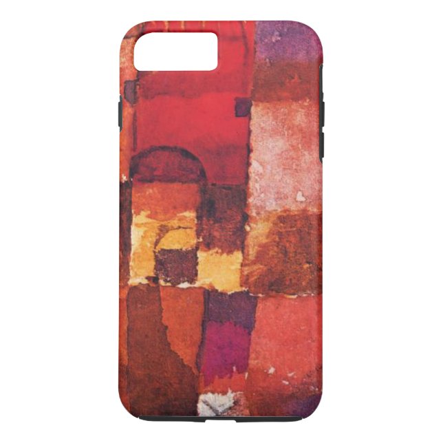 Funda De Case-Mate Para iPhone Klee - Cupolas rojas y blancas (Reverso)