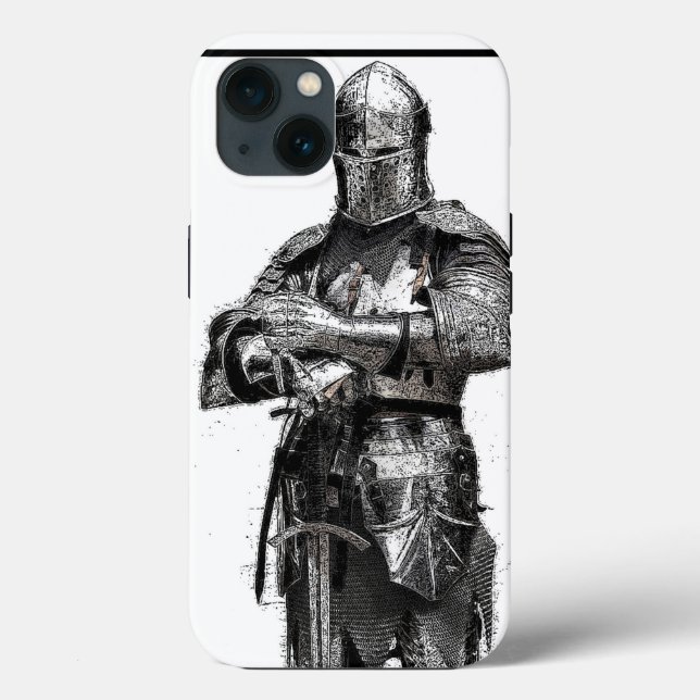 Funda De Case-Mate Para iPhone Knight (Reverso )