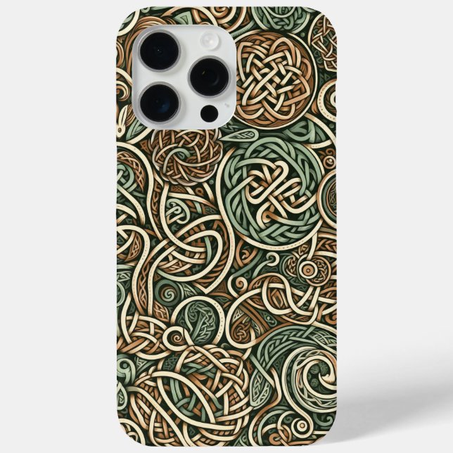 Funda De Case-Mate Para iPhone Knots celta-Diseños celtas-Símbolos celtas (Reverso )